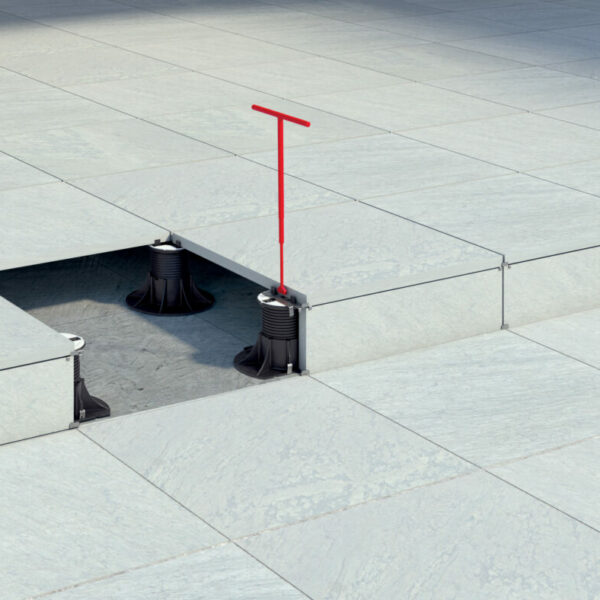 Schlüssel zur Einstellung von Stelzlagern