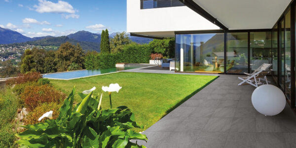 Keramikplatte 80 x 80 x 2 cm - castello grey 28,8 m2/Pal. - 1.316 kg – Bild 2