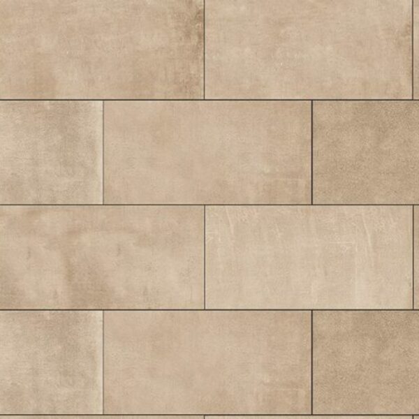 Keramikplatte 60 x 60 x 2 cm - cemento taupe 21,60 m2/Pal. - 980 kg