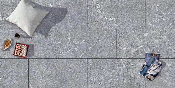 Keramikplatte 120 x 240 x 2 cm colosseo grigioni 23,04 m2/Pal. - 1.085 kg
