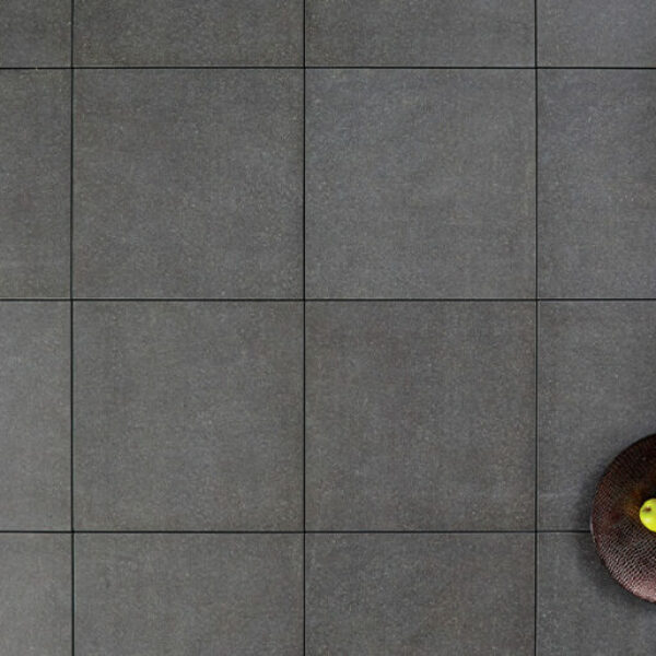 Keramikplatte 60 x 60 x 2 cm - col. basalt grau 23,04 m2/Pal. - 1050 kg