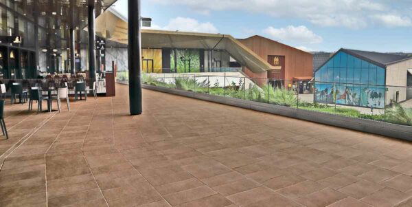 Keramikplatte 60 x 60 x 2 cm - colosseo fiora 21,60 m2/Pal. - 1.000 kg – Bild 2