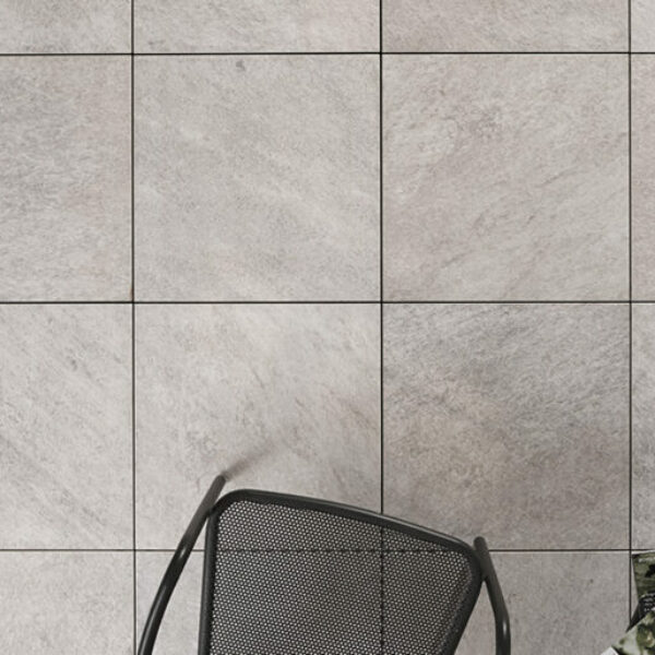 Keramikplatte 60 x 60 x 2 cm - col. quarzit white 21,60 m2/Pal. - 1.000 kg
