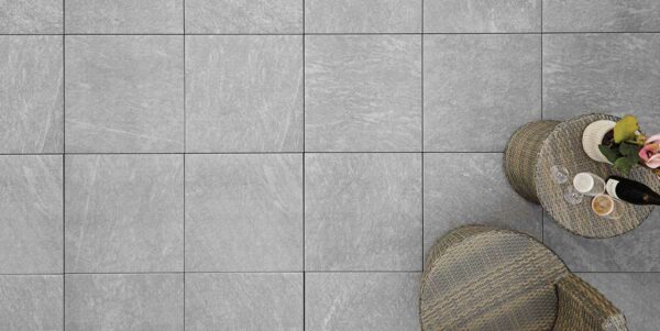 Keramikplatte 60 x 60 x 2 cm-colosseo porphyrbraun 21,60 m2/Pal. - 1.000 kg