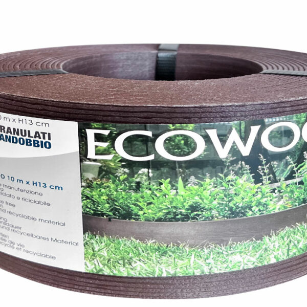 Ecowood Randstreifen smart 10 m + H13 cm 10,0 ml/ Rolle