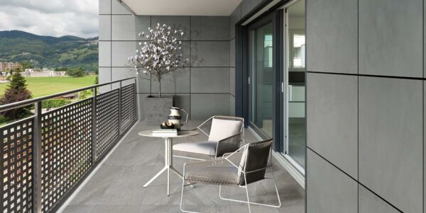 Keramikplatte 60 x 60 x 2 cm - etna light grey  23,04 m2/Pal. - 1050 kg
