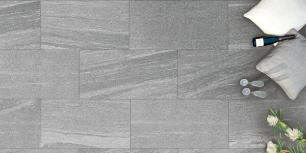 Keramikfliese 60 x 120 x 1 cm fortezza biasca Abrieb R 11 / 51,84 m² / 1270 kg – Bild 2