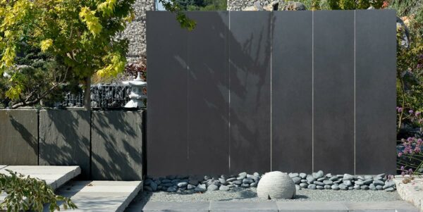 Palisadenplatten aus Keramik sintered ghisa (55-60) x (240-250) x 2,6 cm - 12 Stk./Palette