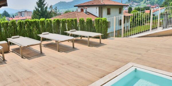 Keramikfliese 120 x 20 x 1 cm - Harena Holz noce Abrieb R 10 - 43,20m2/Pal. - 1080 kg – Bild 2