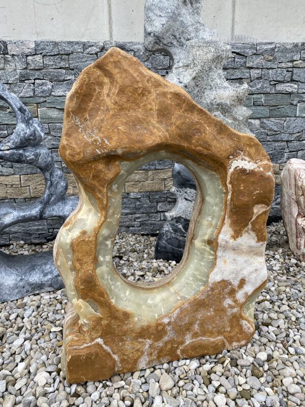 Monolithe Troya Showstone poliert Stk. Nr. 5 Größe H 110 x B 60 x B 30