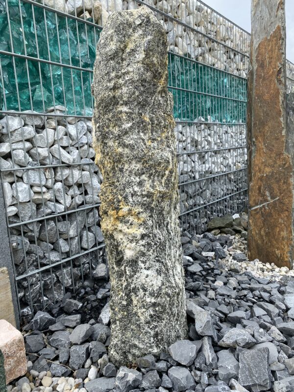 Monolith Woodstone grau/weiß/braun Größe H 100 x B 20 x B 25 – Bild 2