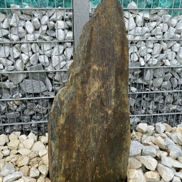 Monolith Schiste braun/schwarz Größe H 95 x B 45 x B 20