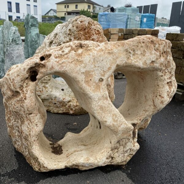Monolith Esemplare Spugna forato Größe H 95 x B 140 x B 60