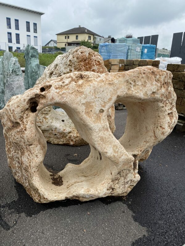 Monolith Esemplare Spugna forato Größe H 95 x B 140 x B 60