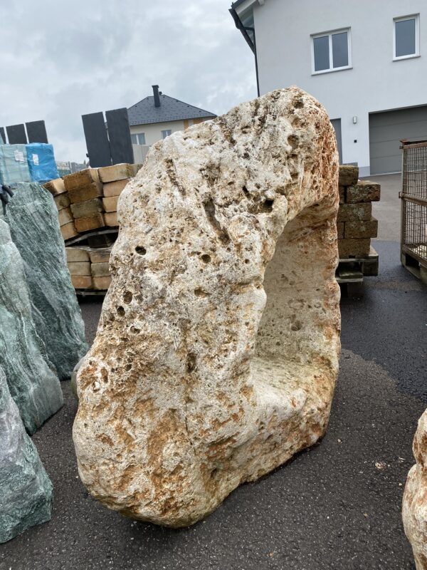 Monolith Esemplare Spugna forato Größe H 110 x B 120 x B 55 – Bild 2