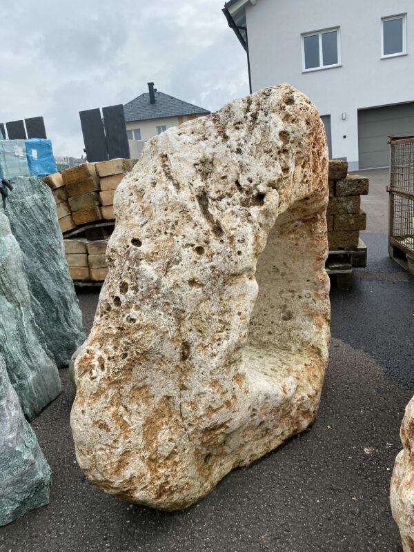 Monolith Esemplare Spugna forato Größe H 110 x B 120 x B 55 – Bild 2