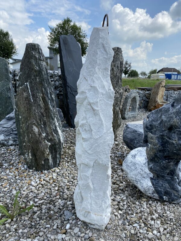 Monolith Purple Wave weiß/violett/grau Größe H 120 x B 25 x B 25 – Bild 2