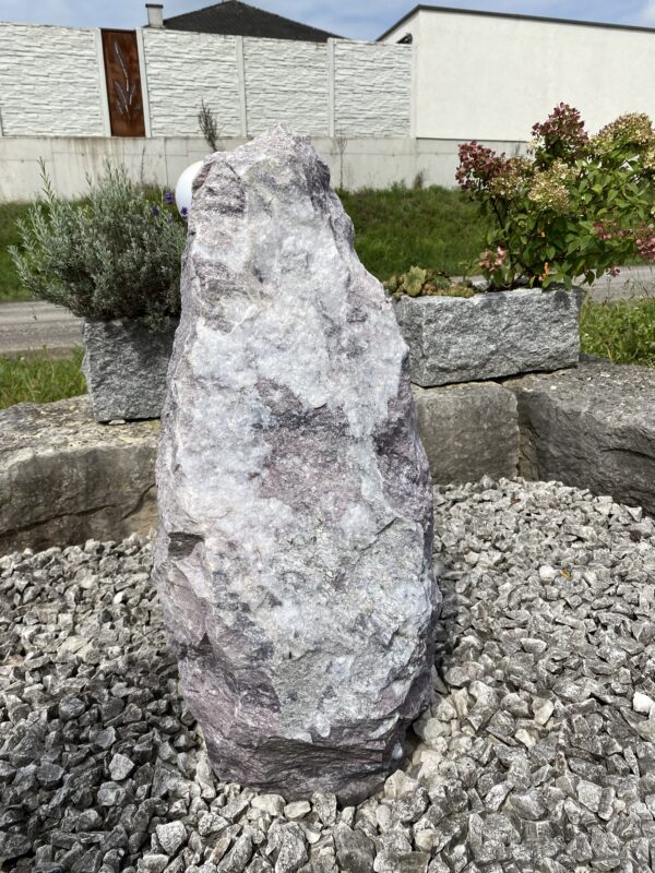 Monolith Purple Wave weiß/violett/grau Größe H 70 x B 30 x B 25