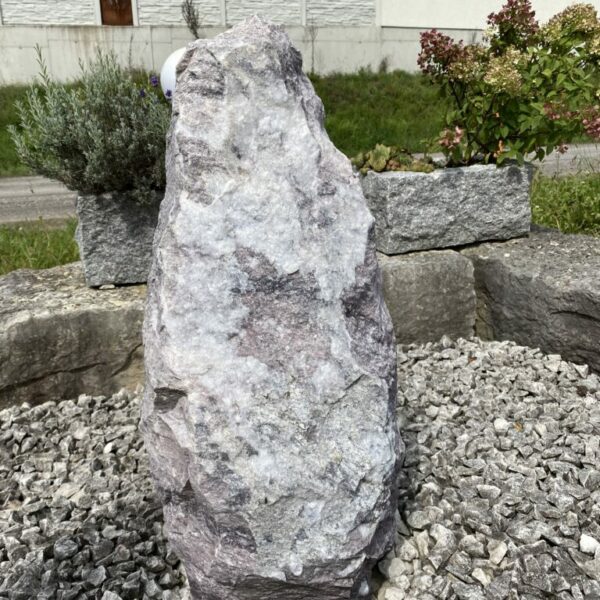 Monolith Purple Wave weiß/violett/grau Größe H 70 x B 30 x B 25