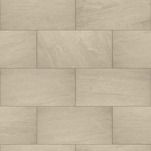 Keramikplatte 40 x 80 x 2 cm - tempio kandla beige 17,28 m2/Pal. - 800 kg