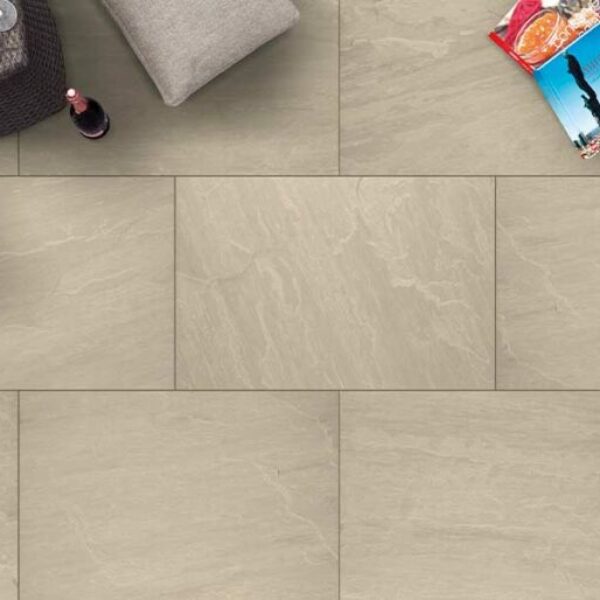 Keramikplatte 60 x 90 x 2 cm - tempio kandla beige 25,92 m2/Pal. - 1.170 kg