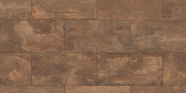 Keramikplatte 60 x 120 x 2 cm metallico cortenrust 21,60 m² / 985 kg