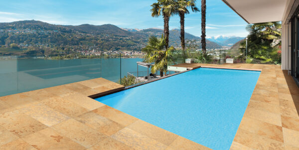 Keramikplatte 60 x 90 x 2 cm monviso limestone 25,92 m² Palette / 1150 kg – Bild 2