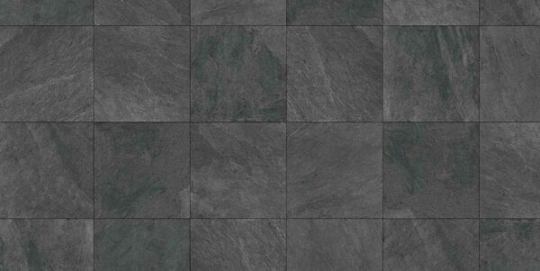Keramikplatte 60 x 60 x 2 cm Museo ardesia nera 23,04 m2/Pal. - 1.050 kg