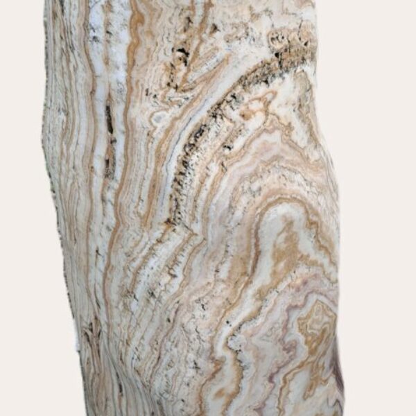 Monolith Angel Sparks poliert mit Bohrung Größe H 110 x B 34 x B 30 cm
