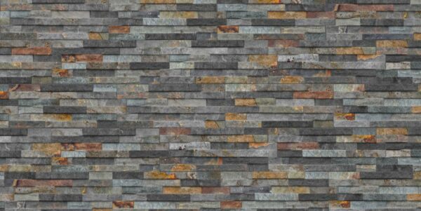 Wandpanel 16 x 40 x 1,5 cm - nature mix – Bild 2
