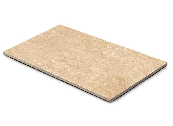 Keramikplatte 40 x 80 x 2 cm - di vals beige 17,28 m2/Pal. - 800 kg