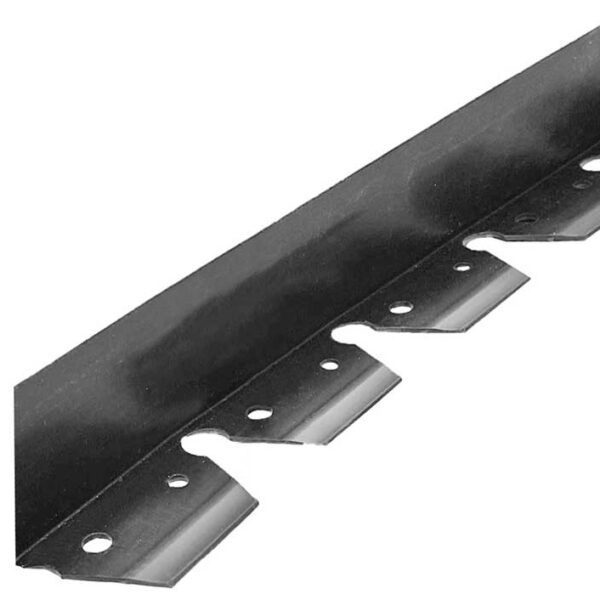 Plastic L Randstreifen 300 x H4,5 x 4,45 cm 12,0 ml/ Rolle