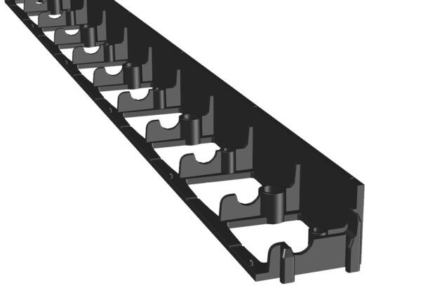 Pflastersteinkante Plastic Pro H 4,5 cm L 100 x H 4,5 x H 1,8 cm / 20 Stk. pro Box