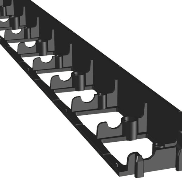 Pflastersteinkante Plastic Pro H 4,5 cm L 100 x H 4,5 x H 1,8 cm / 20 Stk. pro Box