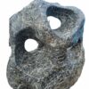 Showstone gesprenkelt schwarz-weiß mit Löcher Größe H 105 x B 115 x B 60 cm