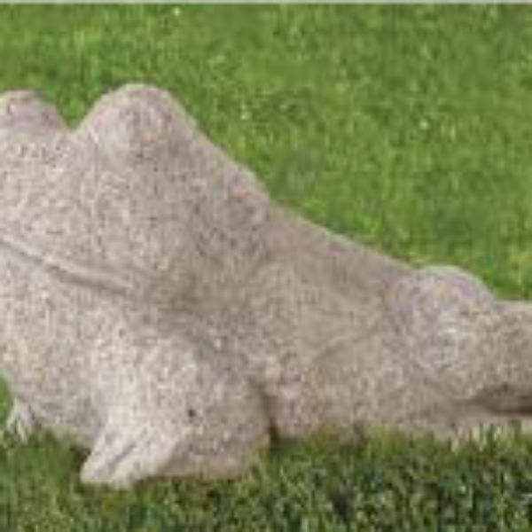 Frosch aus Granit - 15 cm