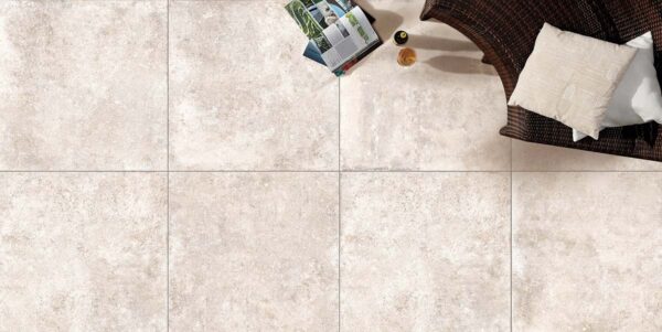 Keramikplatte 90 x 90 x 2 cm - Tegel antico binaco 25,92 m2/Pal. - 1.200 kg
