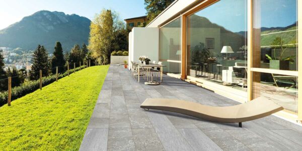 Keramikplatte 40 x 80 x 2 cm -torre quarzit grigia 17,28 m2/Pal. - 800 kg – Bild 2