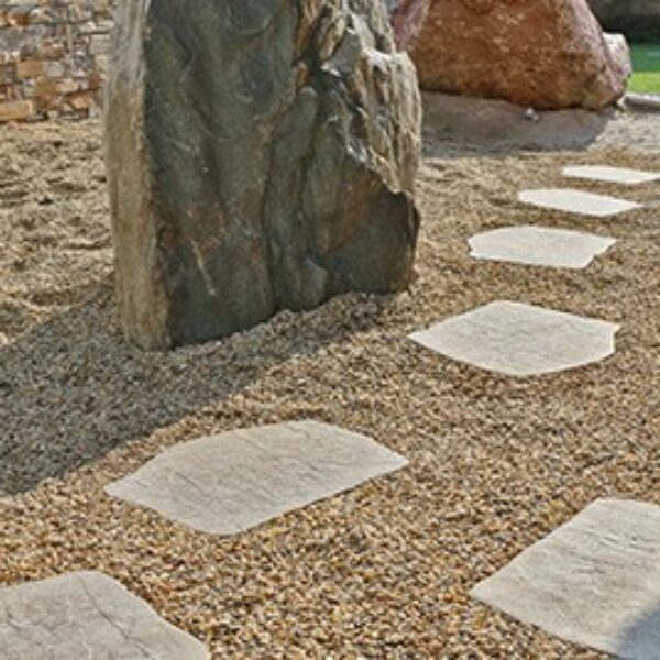 Trittplatte DM 36-42 x 2 cm  holz grigio