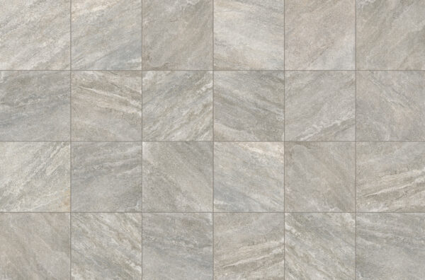 Keramikplatte 59,5 x 59,5 x 2 cm - vesuvio grigio 25,49 m2/Pal. - 1010 kg
