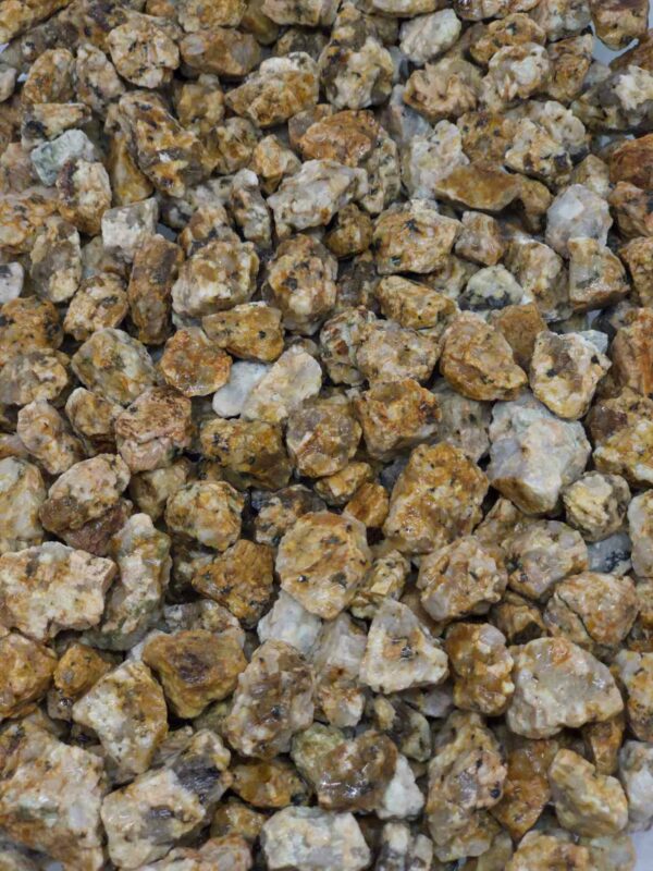 Granitsplitt gelb-braun – Bild 2