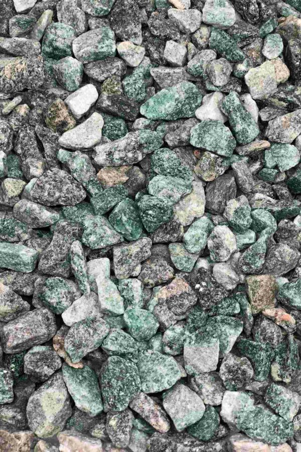 Ziersplitt artic green (glimmergrün) – Bild 2