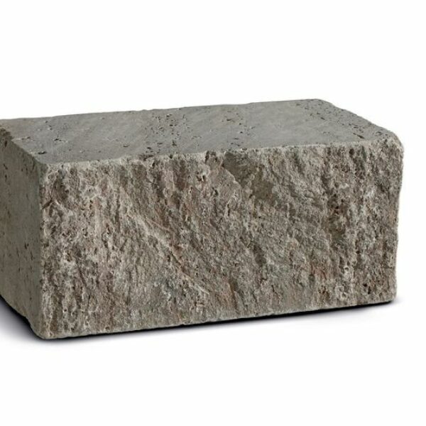 Mauerstein 20 x 10 x 5 cm travertino silver 250 Stk./Pal