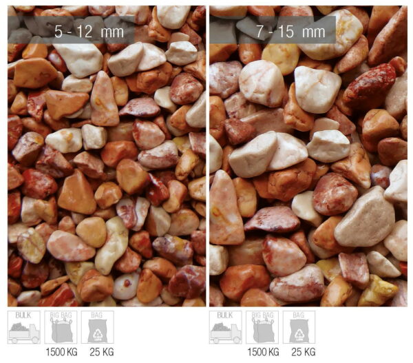 Marmorkiesel breccia pernice (gelb-rot) – Bild 2
