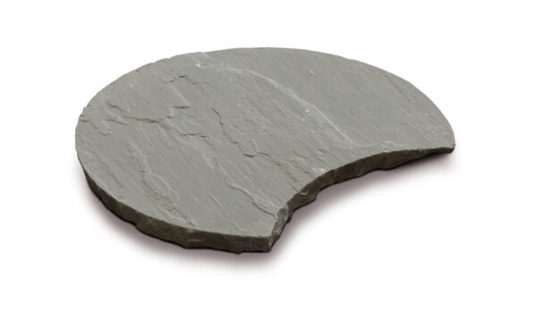 Trittplatte DM 40 cm Mezzaluna autumn grey