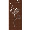 Palisadenplatten Corten 200 x 70 cm Höhe 2,5 cm - 40 Stk./Palette – Bild 2