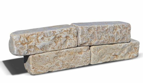 Mauerstein 25 x 8 x 8 cm giallo anticato – Bild 2