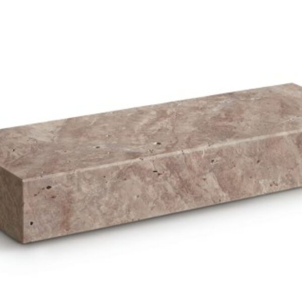 Blockstufe 100 x 35 x 15 cm travertino rosa 8 Stk./Pal. - 1100 kg