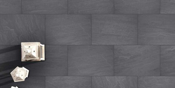 Keramikplatte 60 x 90 x 2 cm tem kandla antracite 25,92 m2/Pal. - 1.170 kg