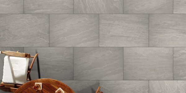 Keramikplatte 60 x 90 x 2 cm tempio kandla grey 25,92 m2/Pal. - 1.170 kg – Bild 2